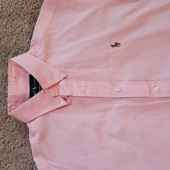 Pink Ralph Lauren Classic Fit button up - Picture 2 of 4